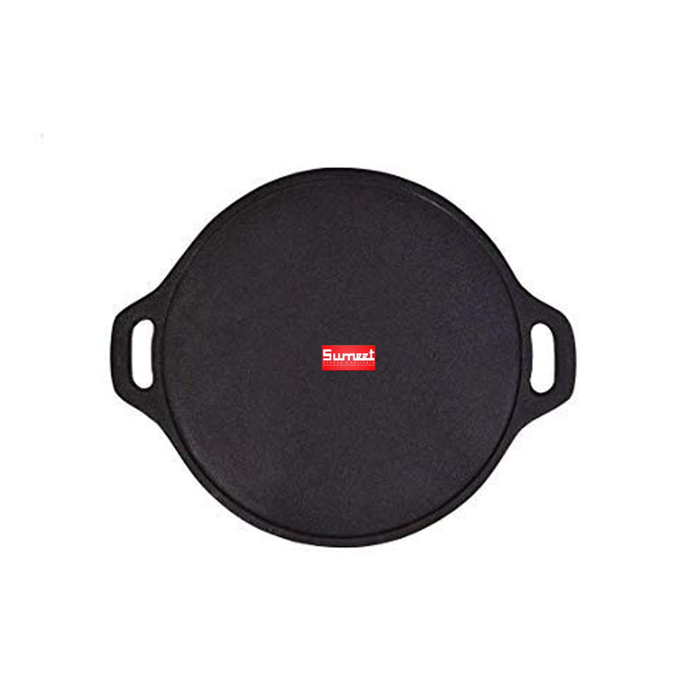 Black metal Iron Dosa Tawa Single Handle, Round, Capacity: Large