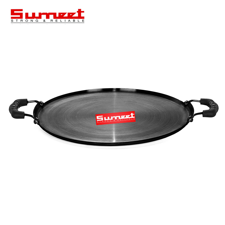 Sumeet Pre Seasoned 2.5mm Thick Iron Dosa Tawa with Double Side